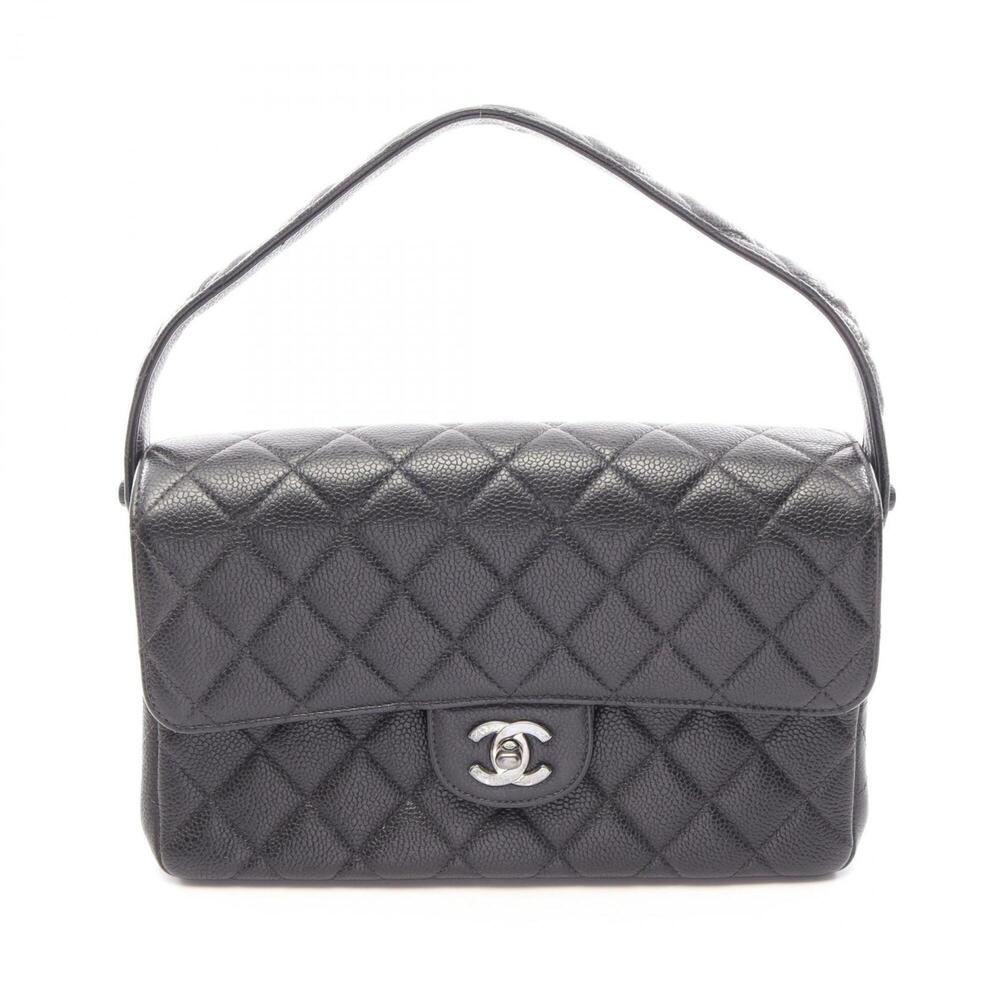 Chanel Matelassé Double Face Handbag, Caviar Leather (Grained Calfskin), Wome...